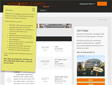 Tablet Screenshot of basschat.co.uk